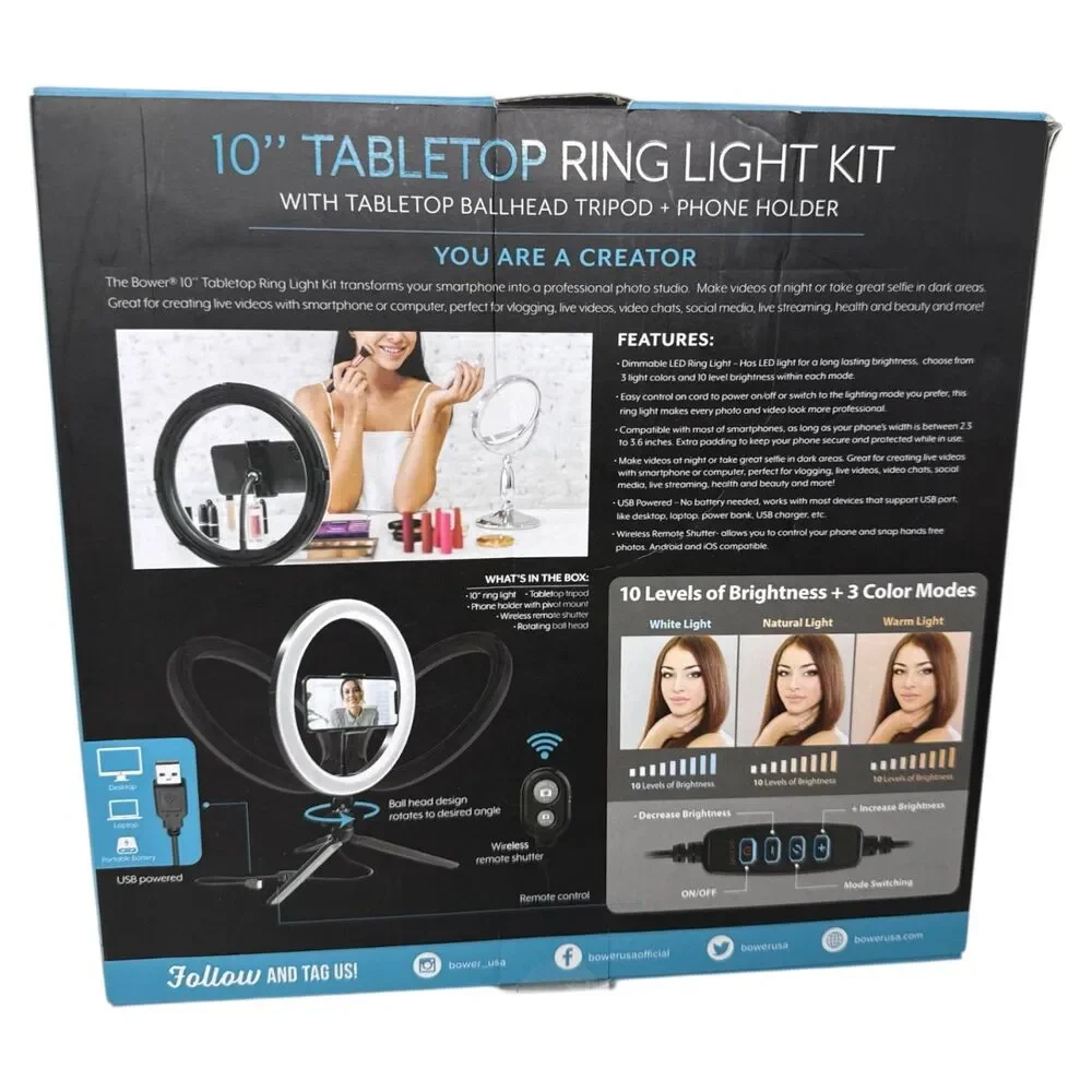 New Tabletop Ring Light 10